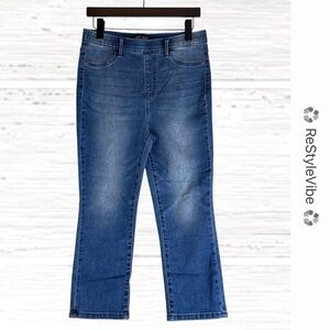 JUDY BLUE Women’s Size 9/29 Denim Jeans Pull On Style Skinny Fit Capri Stretch